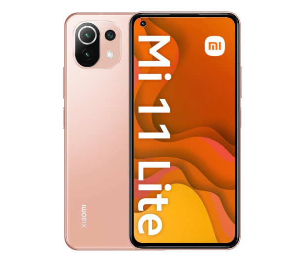 Xiaomi Mi 11 Lite 6/128GB Peach Pink - 639911 - zdjęcie